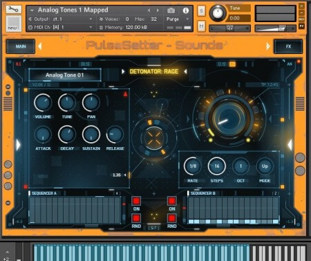 PulseSetter Sounds Detonator:Rage KONTAKT